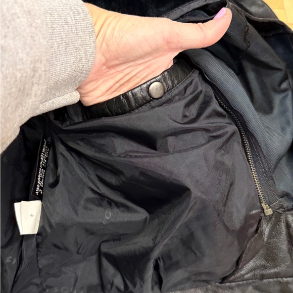 Wilson’s Leather Vintage Black Motorcycle Jacket - Picture 7 of 15